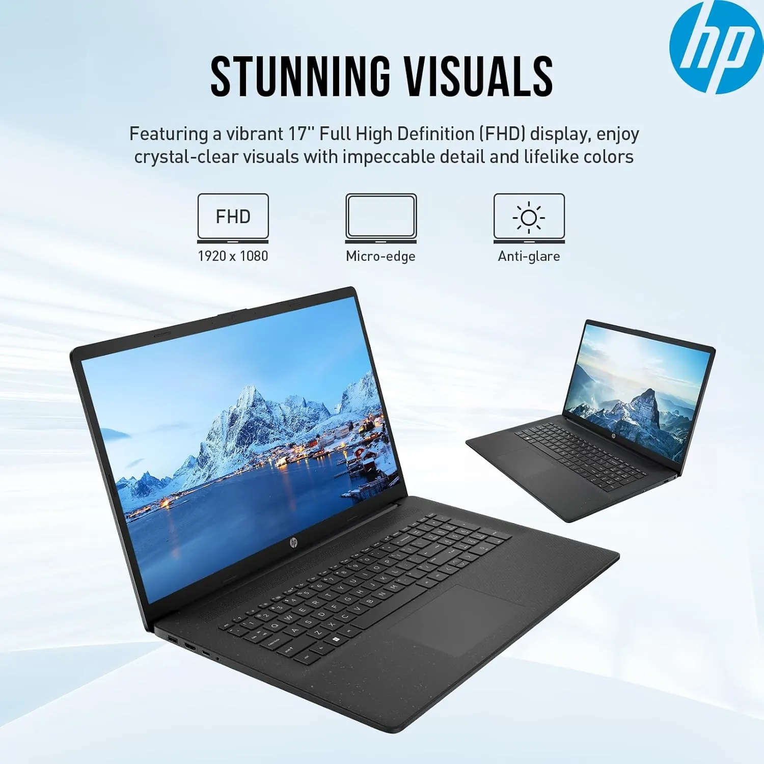 HP 17 Inch Laptop Notebook PC, 17.3 IPS FHD Business Laptop Computer, Intel 10-Core i7, Lifetime Microsoft Office, 64GB RAM, 2TB SSD 512GB Docking Set, Windows 11 Pro, 10-Key Number Pad, Wi-Fi 6