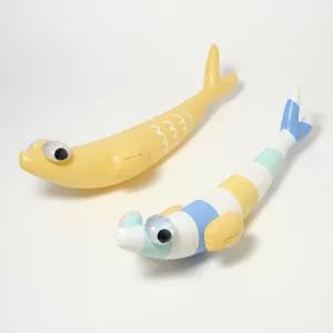 Kids Inflatable Noodle - Finn the Fish Multi - Set of 2