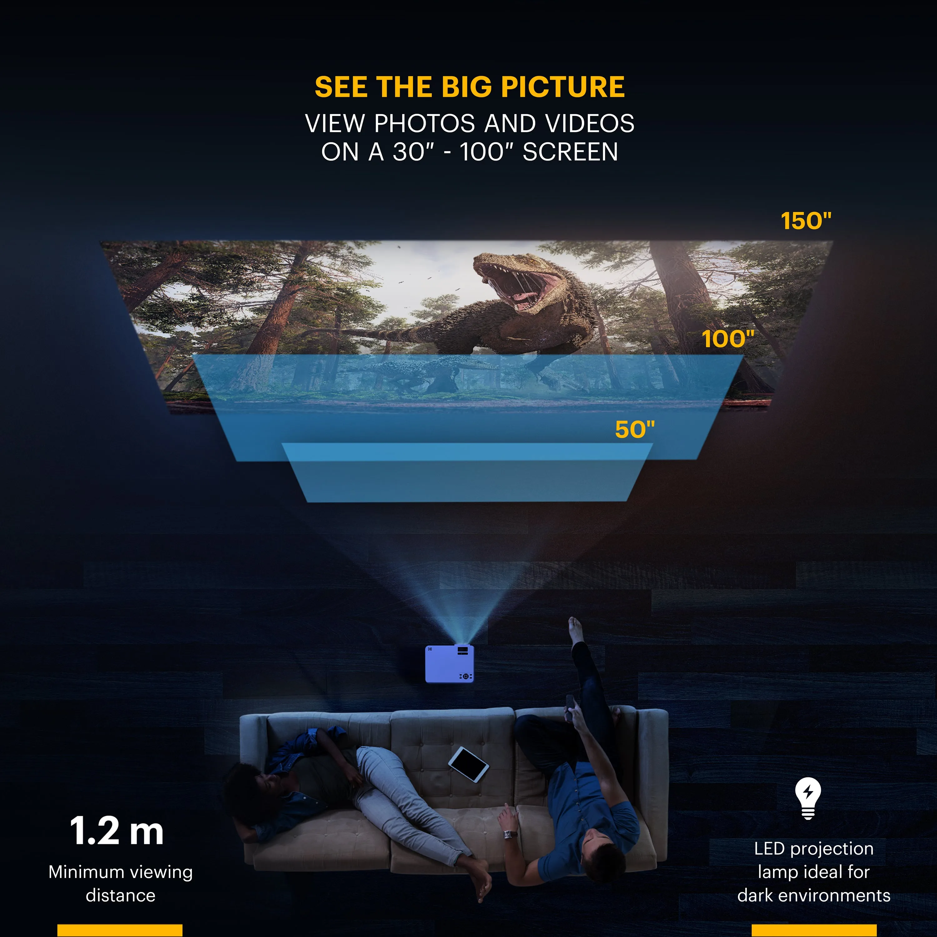 KODAK FLIK X7 Home Projector