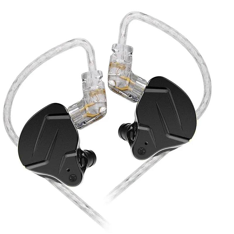 KZ ZSNProX 1DD 1BA HIFI Hybrid Driver In Ear Earphone Metal Monitor Earphone Bass Earbuds Sport Headset KZ ZSN PROX ZSX ZAX ZAR