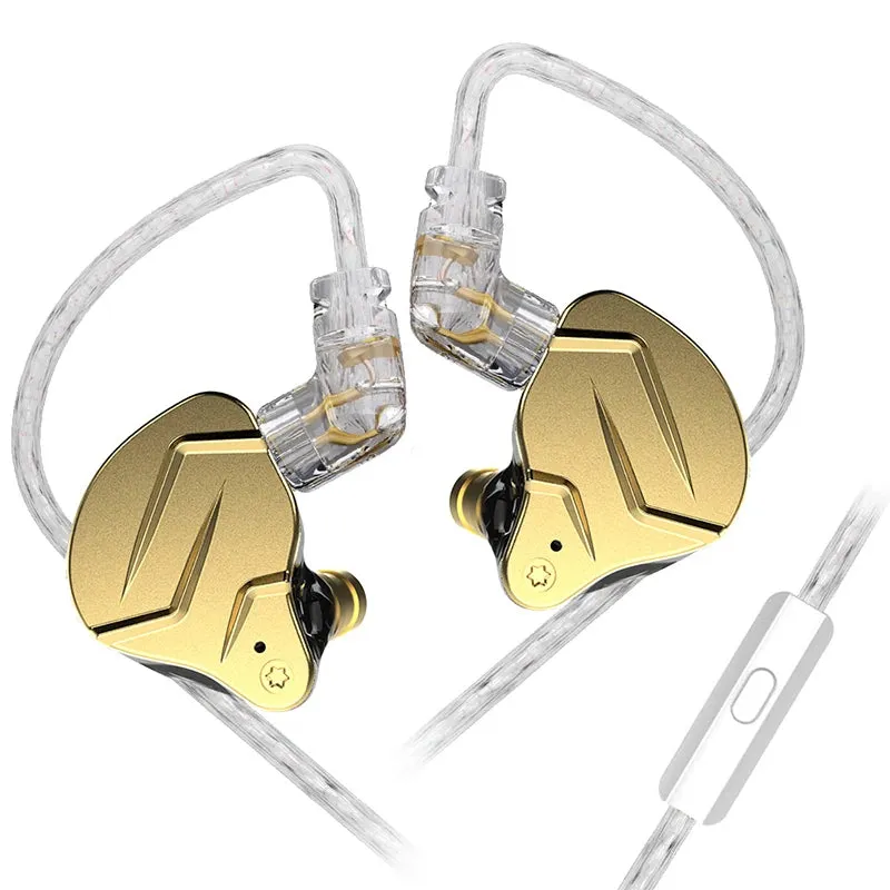 KZ ZSNProX 1DD 1BA HIFI Hybrid Driver In Ear Earphone Metal Monitor Earphone Bass Earbuds Sport Headset KZ ZSN PROX ZSX ZAX ZAR