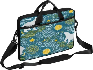 Laptop Bag Case Shoulder Messenger Carrying Bag 13 14 15 Inch Waterproof Computer Sleeve Cover