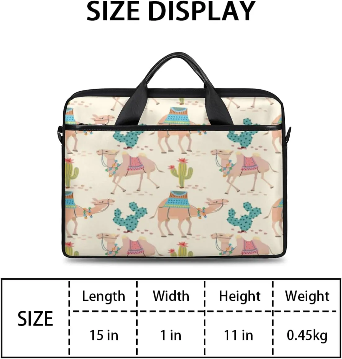 Laptop Bag Case Shoulder Messenger Carrying Bag 13 14 15 Inch Waterproof Computer Sleeve Cover
