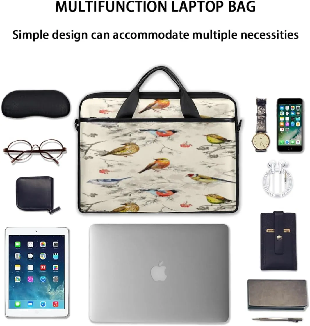 Laptop Bag Case Shoulder Messenger Carrying Bag 13 14 15 Inch Waterproof Computer Sleeve Cover