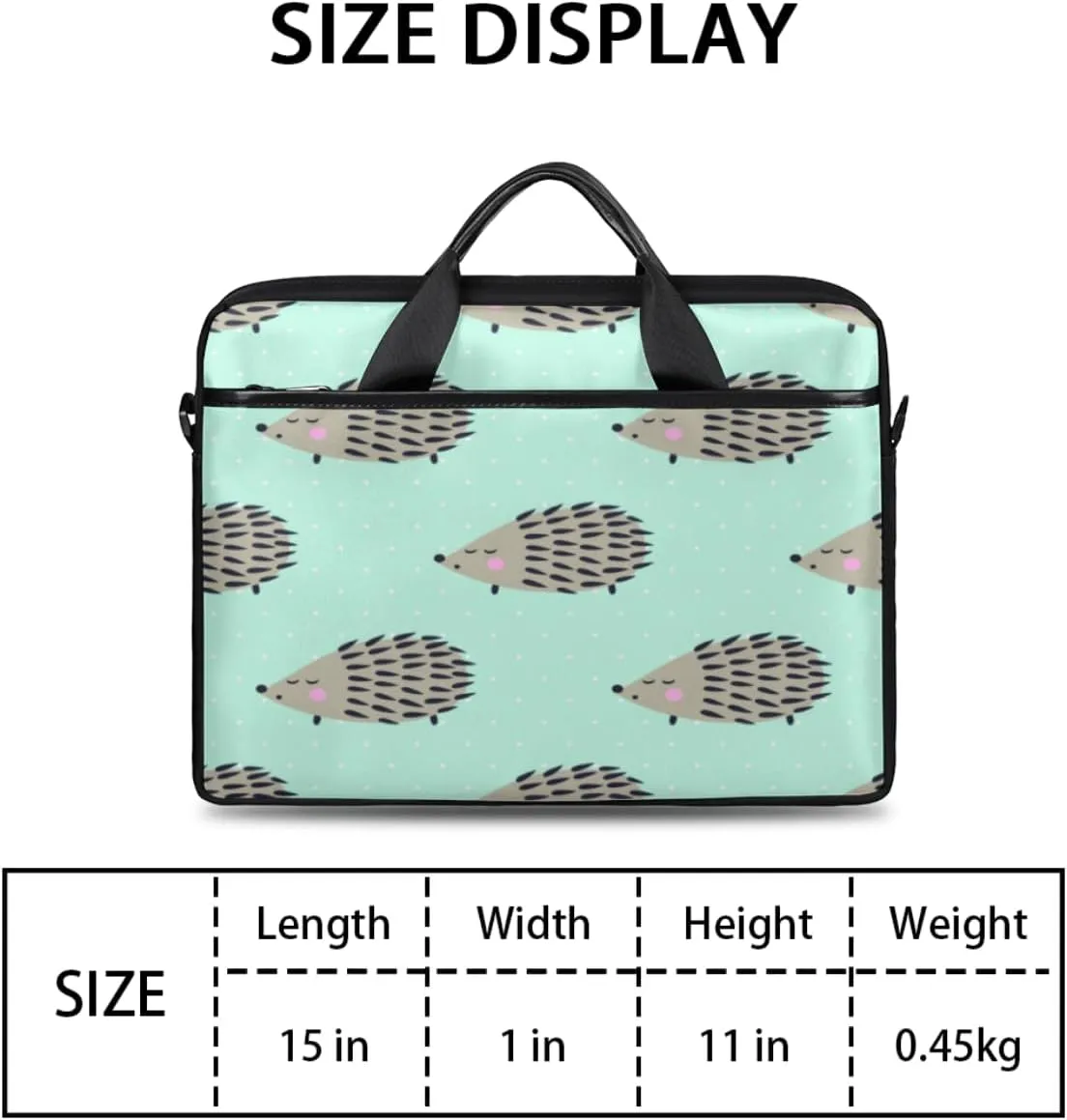 Laptop Bag Case Shoulder Messenger Carrying Bag 13 14 15 Inch Waterproof Computer Sleeve Cover