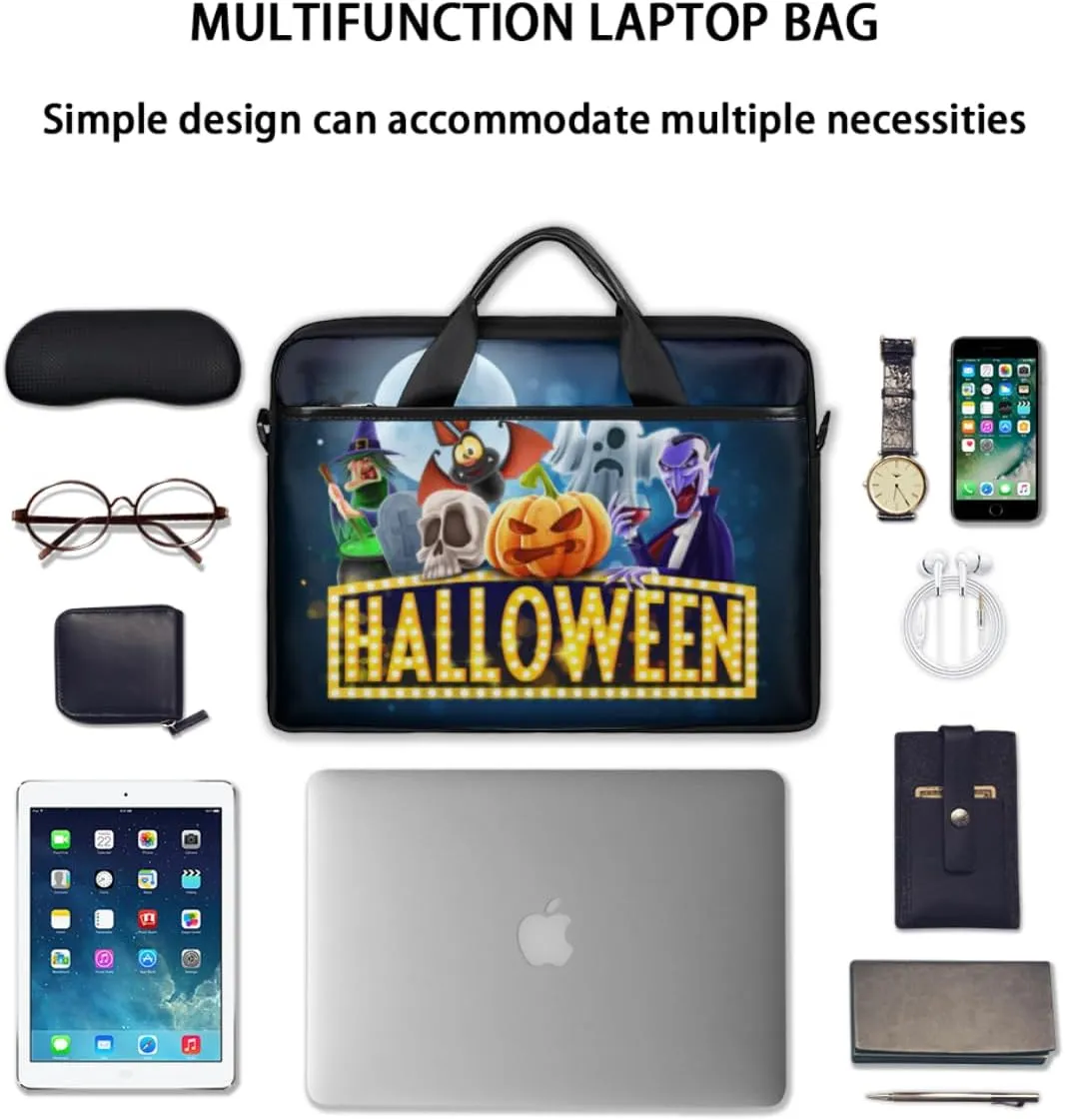 Laptop Bag Case Shoulder Messenger Carrying Bag 13 14 15 Inch Waterproof Computer Sleeve Cover