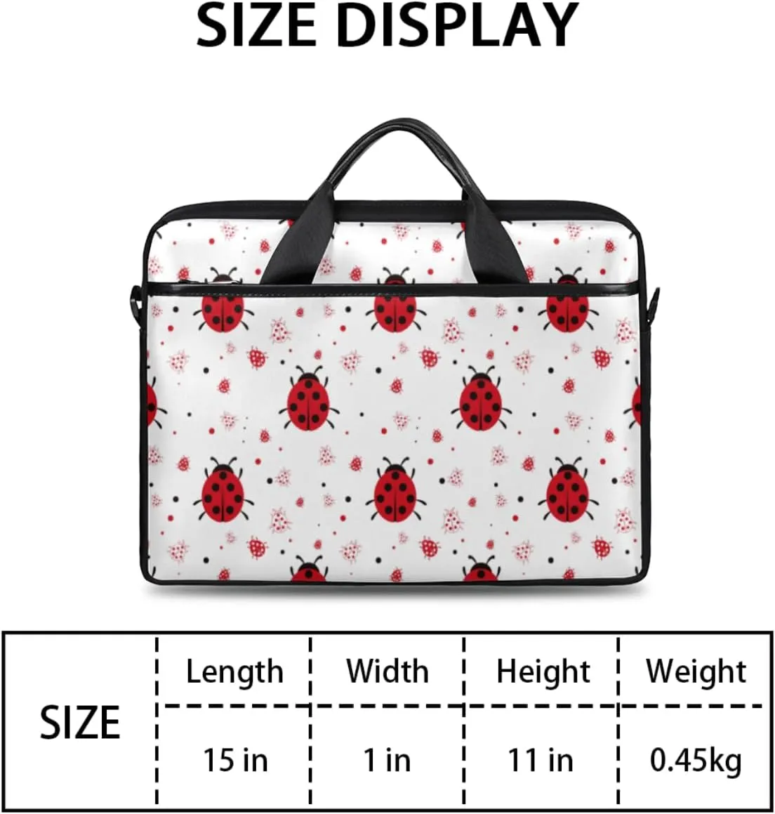 Laptop Bag Case Shoulder Messenger Carrying Bag 13 14 15 Inch Waterproof Computer Sleeve Cover