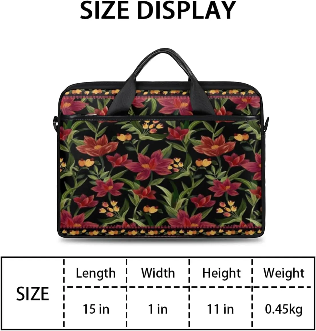 Laptop Bag Case Shoulder Messenger Carrying Bag 13 14 15 Inch Waterproof Computer Sleeve Cover