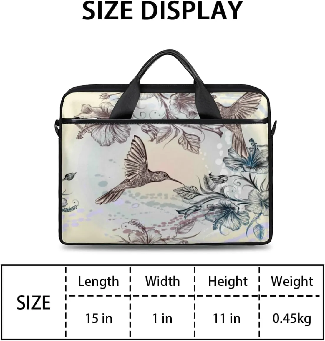 Laptop Bag Case Shoulder Messenger Carrying Bag 13 14 15 Inch Waterproof Computer Sleeve Cover