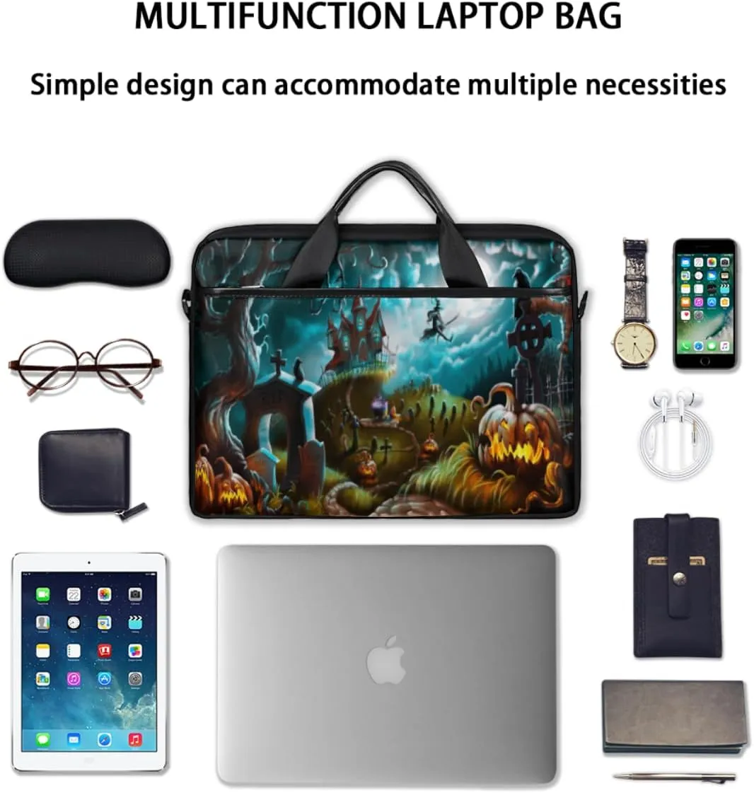 Laptop Bag Case Shoulder Messenger Carrying Bag 13 14 15 Inch Waterproof Computer Sleeve Cover