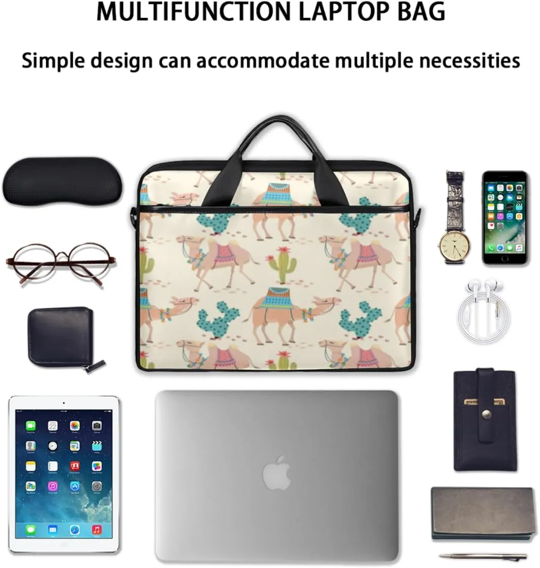 Laptop Bag Case Shoulder Messenger Carrying Bag 13 14 15 Inch Waterproof Computer Sleeve Cover