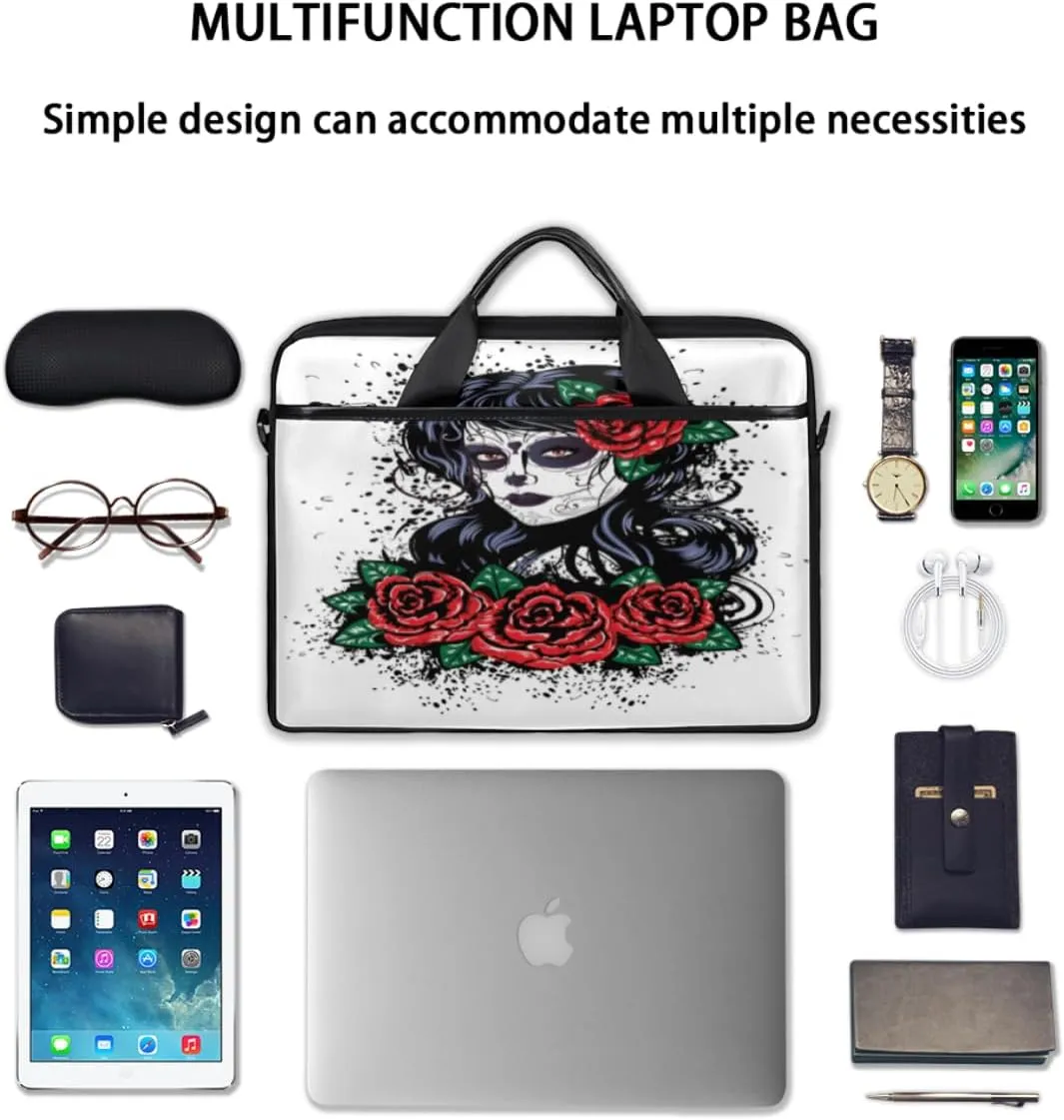 Laptop Bag Case Shoulder Messenger Carrying Bag 13 14 15 Inch Waterproof Computer Sleeve Cover
