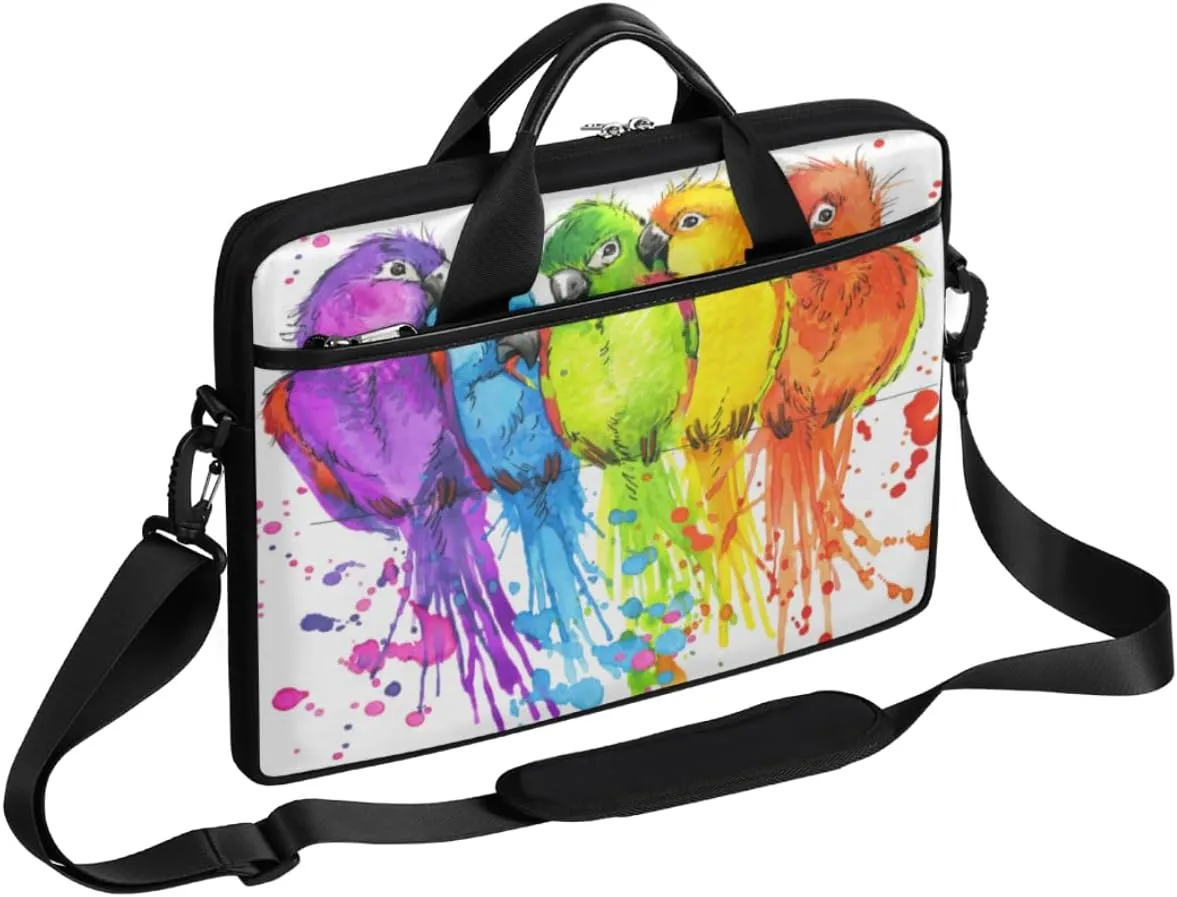Laptop Bag Case Shoulder Messenger Carrying Bag 13 14 15 Inch Waterproof Computer Sleeve Cover