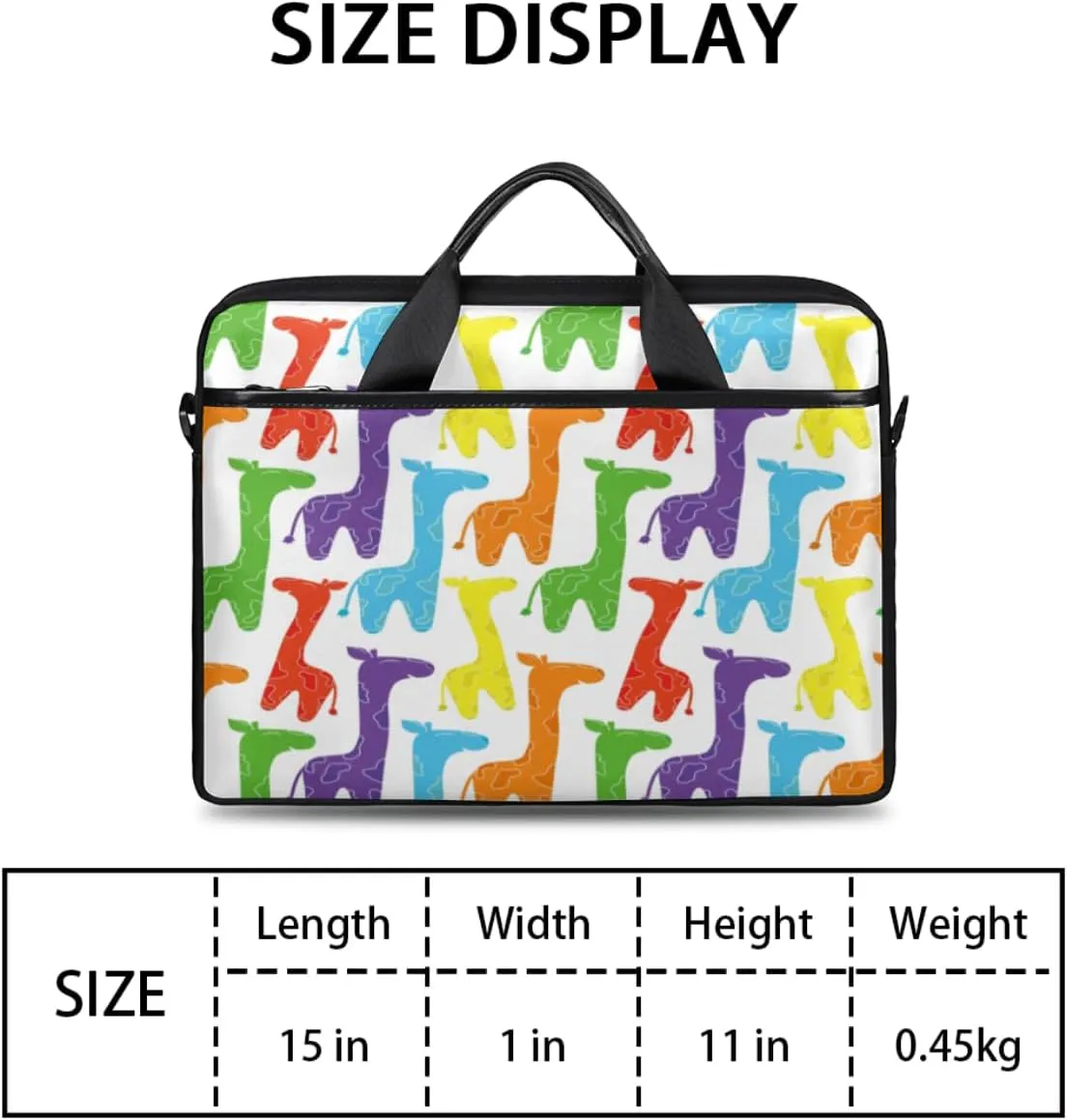 Laptop Bag Case Shoulder Messenger Carrying Bag 13 14 15 Inch Waterproof Computer Sleeve Cover