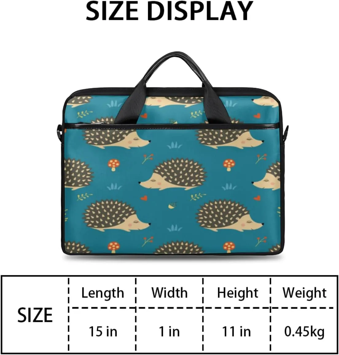 Laptop Bag Case Shoulder Messenger Carrying Bag 13 14 15 Inch Waterproof Computer Sleeve Cover