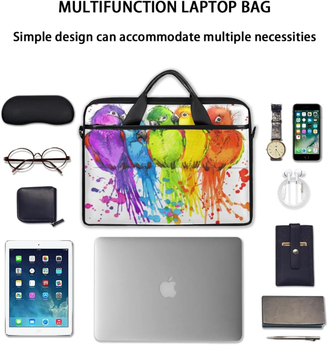 Laptop Bag Case Shoulder Messenger Carrying Bag 13 14 15 Inch Waterproof Computer Sleeve Cover