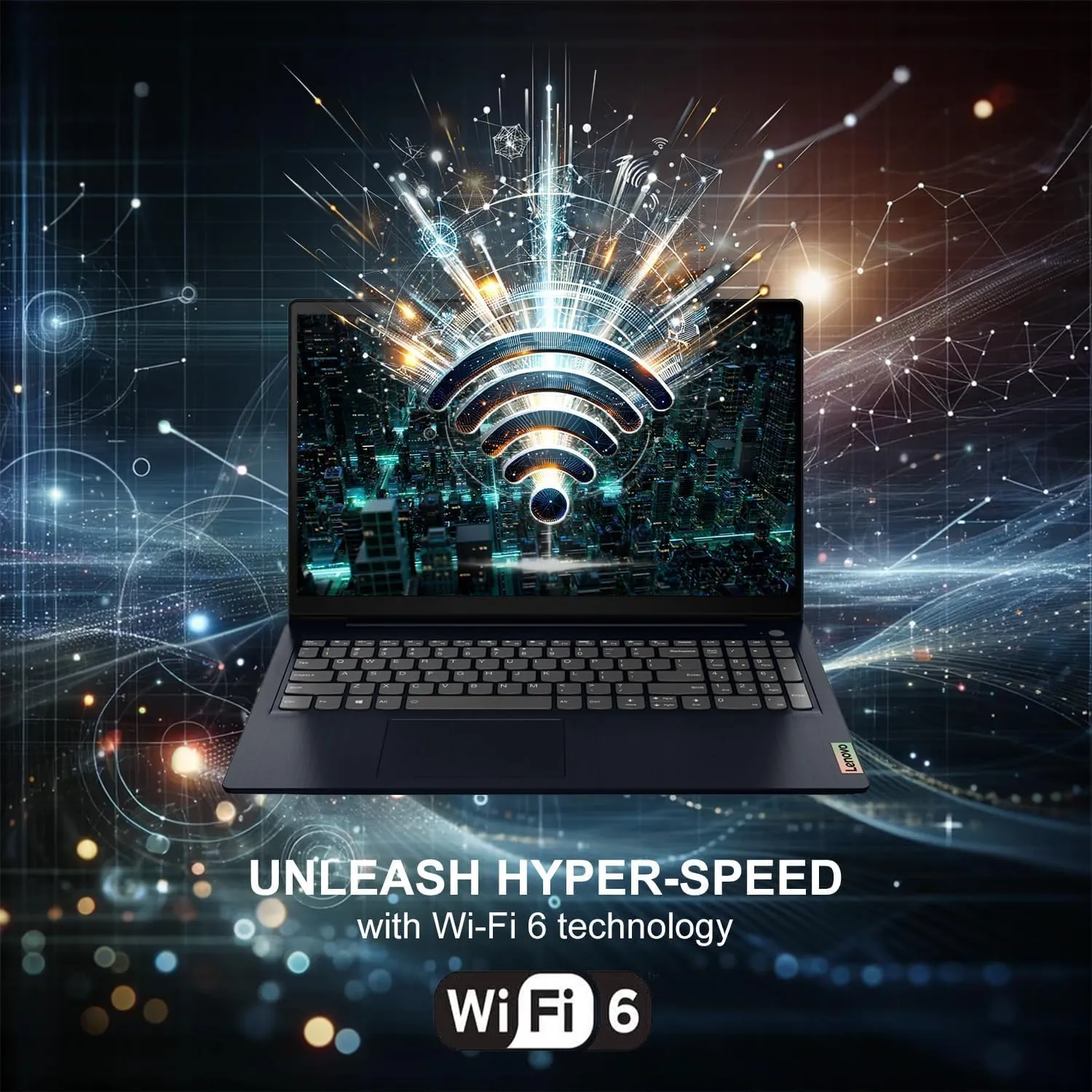 Lenovo 15.6" IdeaPad Laptop | 36GB RAM | Dual Storage: 2TB SSD   128GB eMMC | 1-Year Microsoft Office 365 | Wi-Fi 6 | USB-C | Intel Dual-Core CPU | HD Display | Windows 11 | w/WOWPC Recovery USB