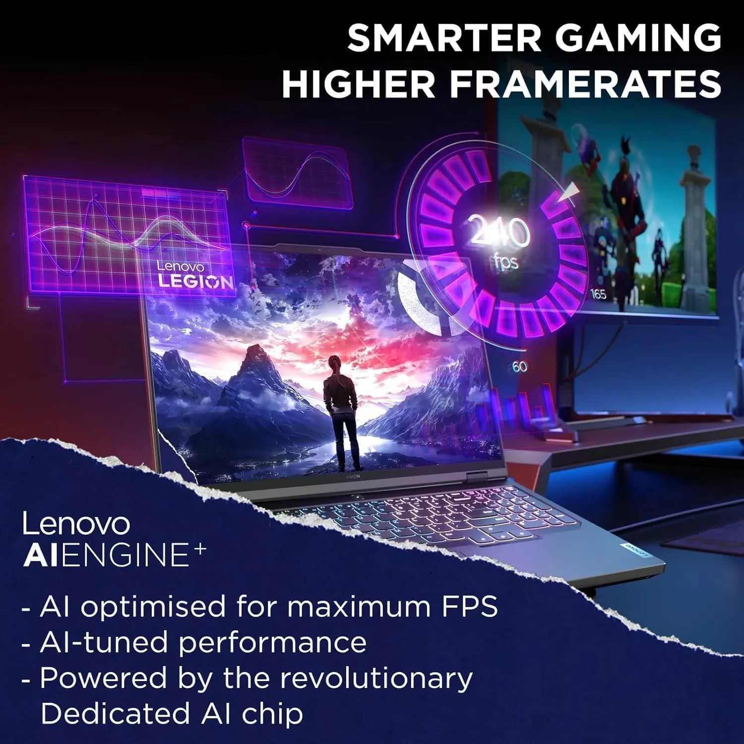 Lenovo Legion Pro 5i Gen 9 Gaming Laptop, 16" WQXGA(2560 x 1600) 240Hz, Intel 24-Core i9-14900HX, GeForce RTX 4070, 64 GB DDR5, 8 TB SSD, 4-Zone RGB Backlit, WiFi 6E, Win 11 Pro, Free Lifetime Office