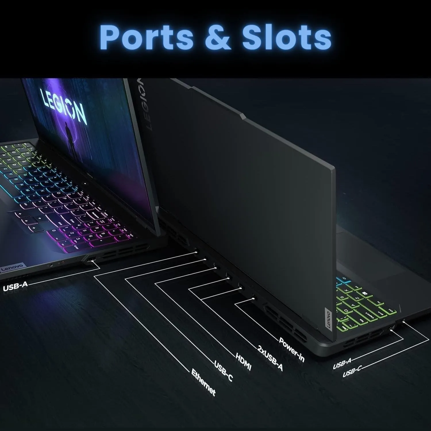 Lenovo Legion Pro 5i Gen 9 Gaming Laptop, 16" WQXGA(2560 x 1600) 240Hz, Intel 24-Core i9-14900HX, GeForce RTX 4070, 64 GB DDR5, 8 TB SSD, 4-Zone RGB Backlit, WiFi 6E, Win 11 Pro, Free Lifetime Office