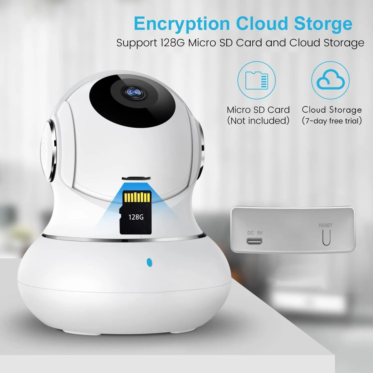 litokam Indoor Security Camera 4 Pack, 360 WiFi Cameras for Home Security, 2K Baby Monitor with Night Vision, Pet Nanny Cam with Motion Detection, 2-Way Audio
