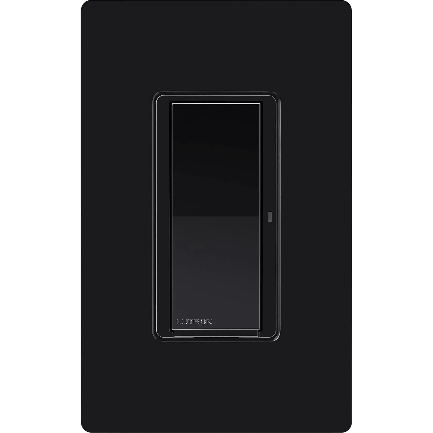Lutron Claro Smart Switch for Caseta Smart Lighting (Lutron Smart Hub Required), for LED Lights and Fans, 5 Amp, Single-Pole/3-Way, Neutral Required, DVRF-5NS-BL, Black