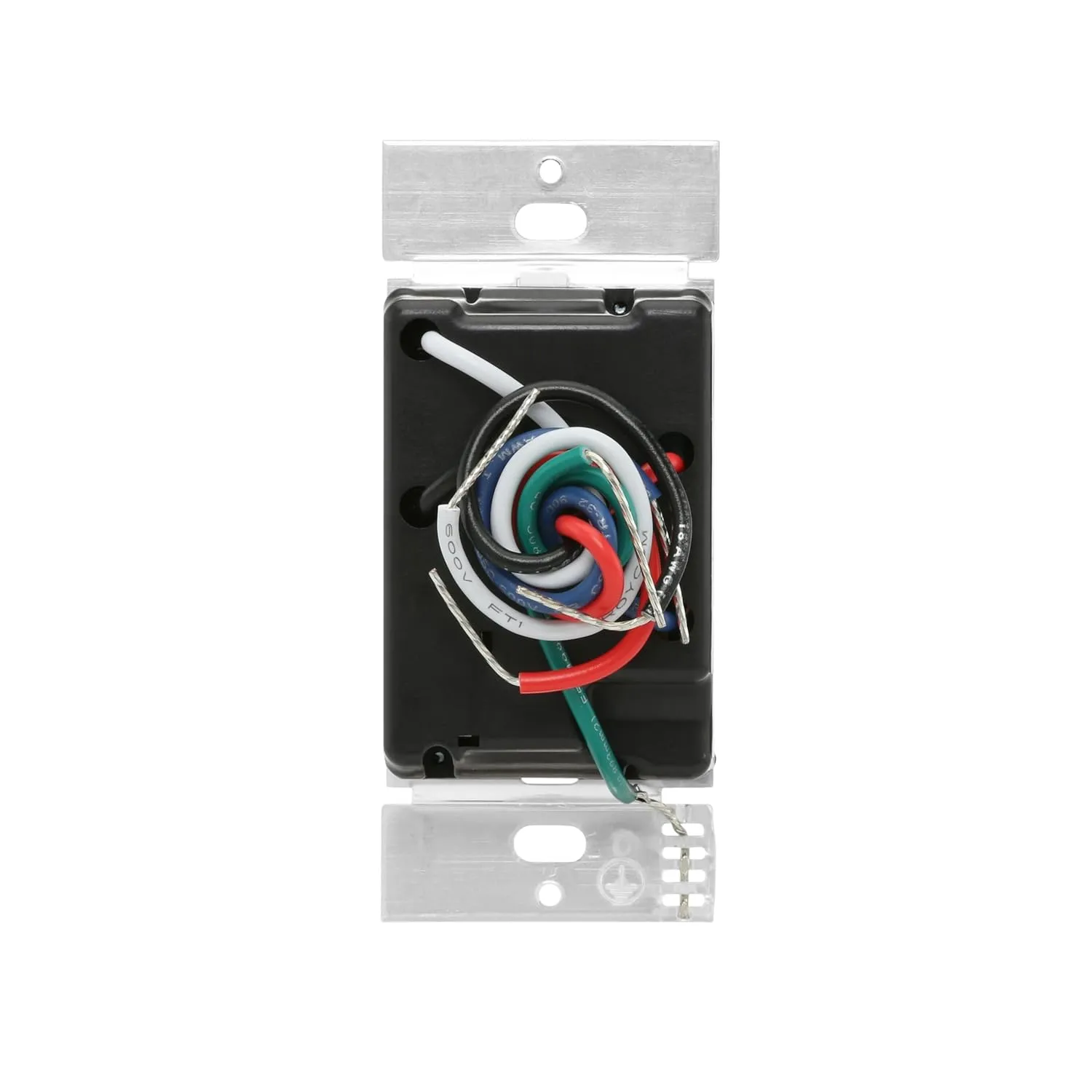 Lutron Claro Smart Switch for Caseta Smart Lighting (Lutron Smart Hub Required), for LED Lights and Fans, 5 Amp, Single-Pole/3-Way, Neutral Required, DVRF-5NS-LA, Light Almond