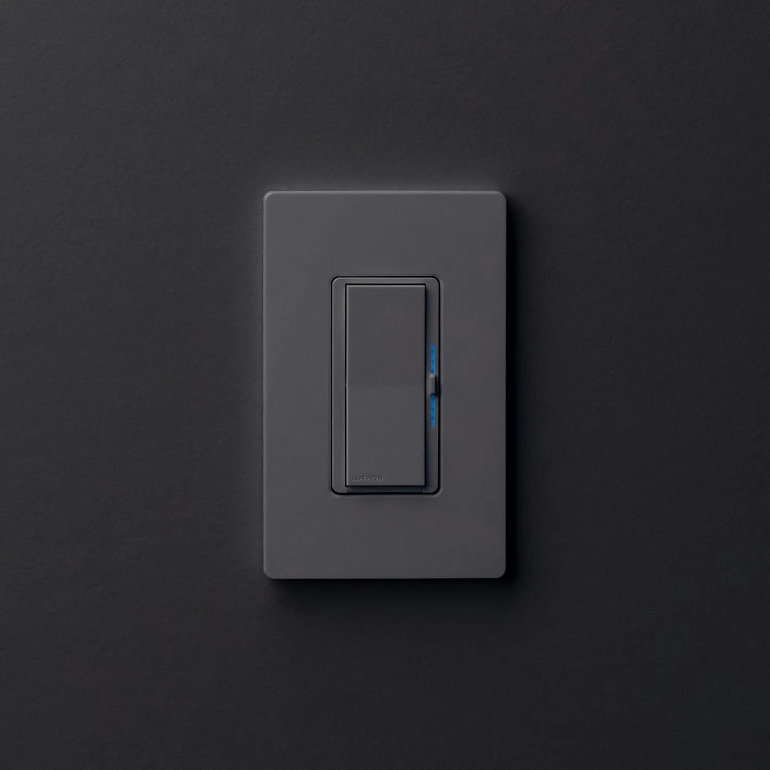 Lutron Diva Smart Dimmer Switch for Caseta Smart Lighting (Lutron Smart Hub Required), for LED Lights, 150 Watt, Single-Pole/3Way, No Neutral Required, DVRF-6L-BR, Brown