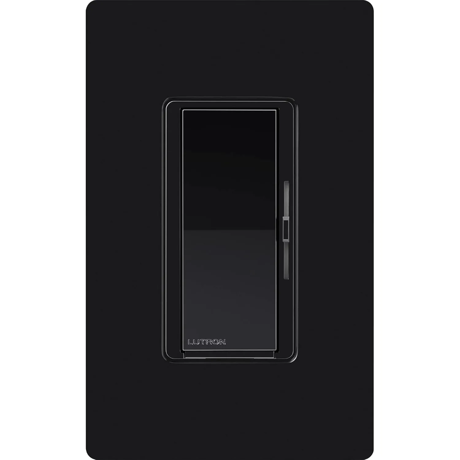 Lutron Diva Smart Dimmer Switch for Casta Smart Lighting | No Neutral Wire Required | DVRF-6L-BL | Black