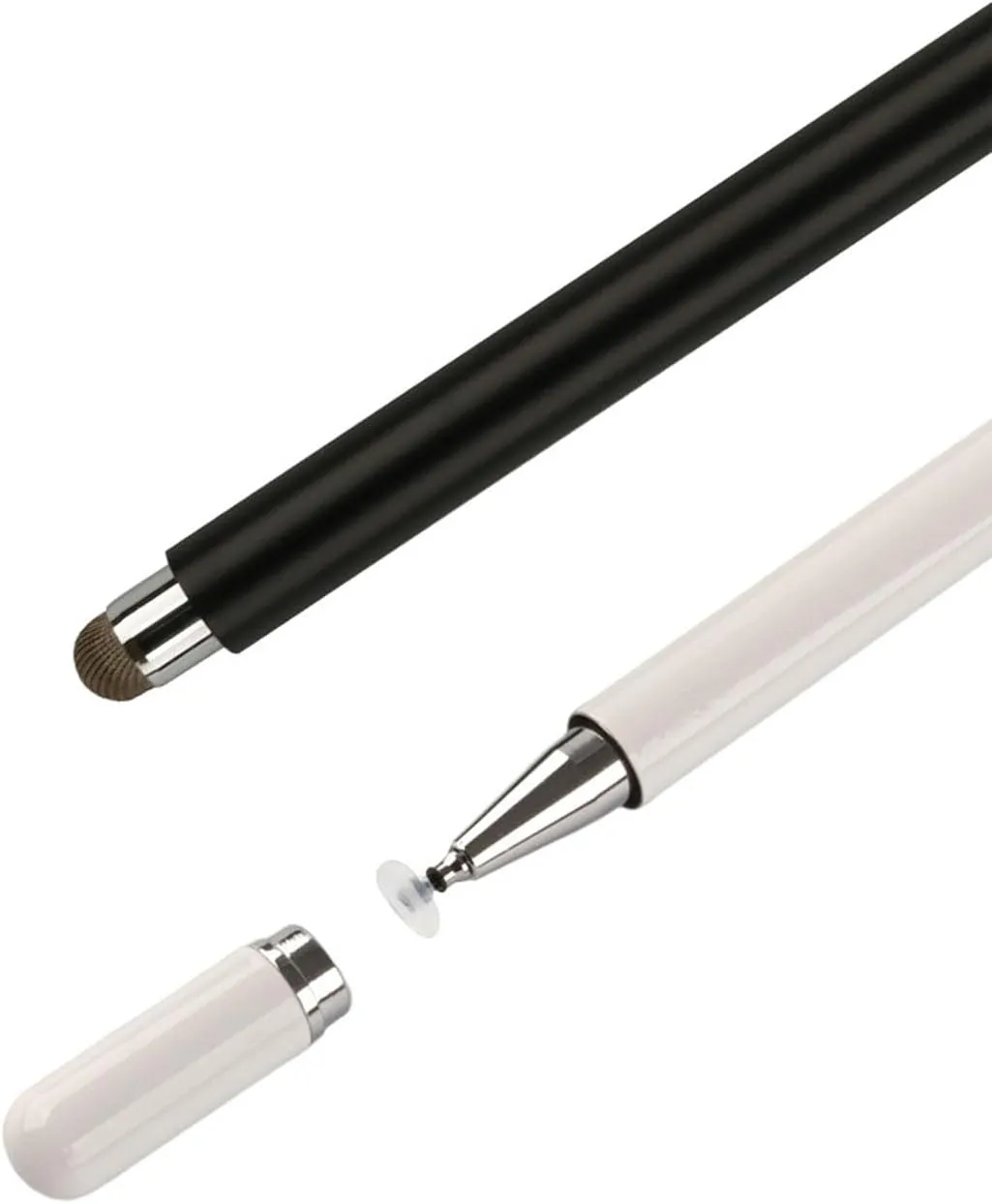 Magnetic Disc Stylus Pens for All Touch Screens, 2-Pack Precision Stylus for iPad, iPhone, Android, Tablets & Laptops
