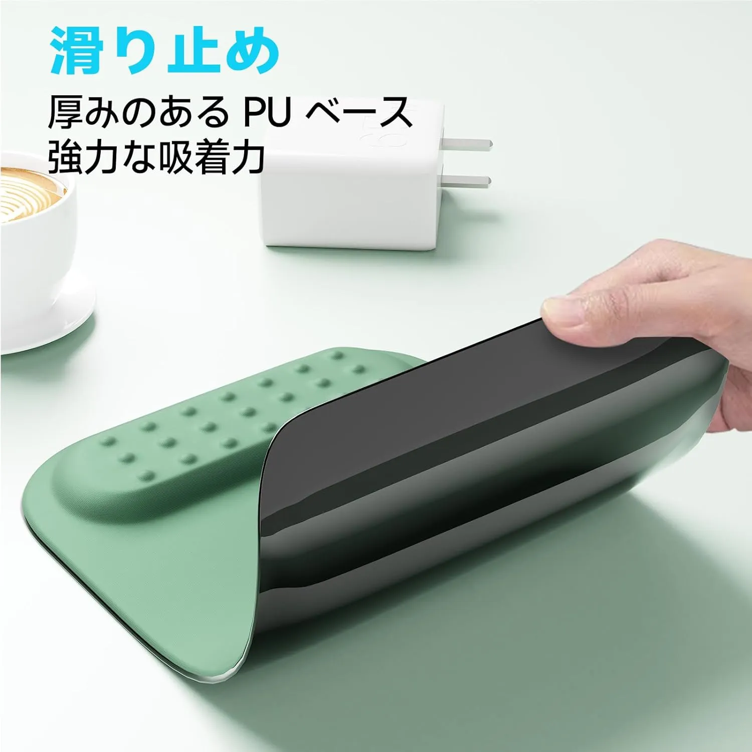 memzuoix Cyan Ergonomic Mouse Pad with Wrist Rest Support,Premium Memory Foam Cushioning for Pain Relief, Non-Slip PU Base for Stable Smooth Control - Perfect for Laptop, Computer, and Home Office