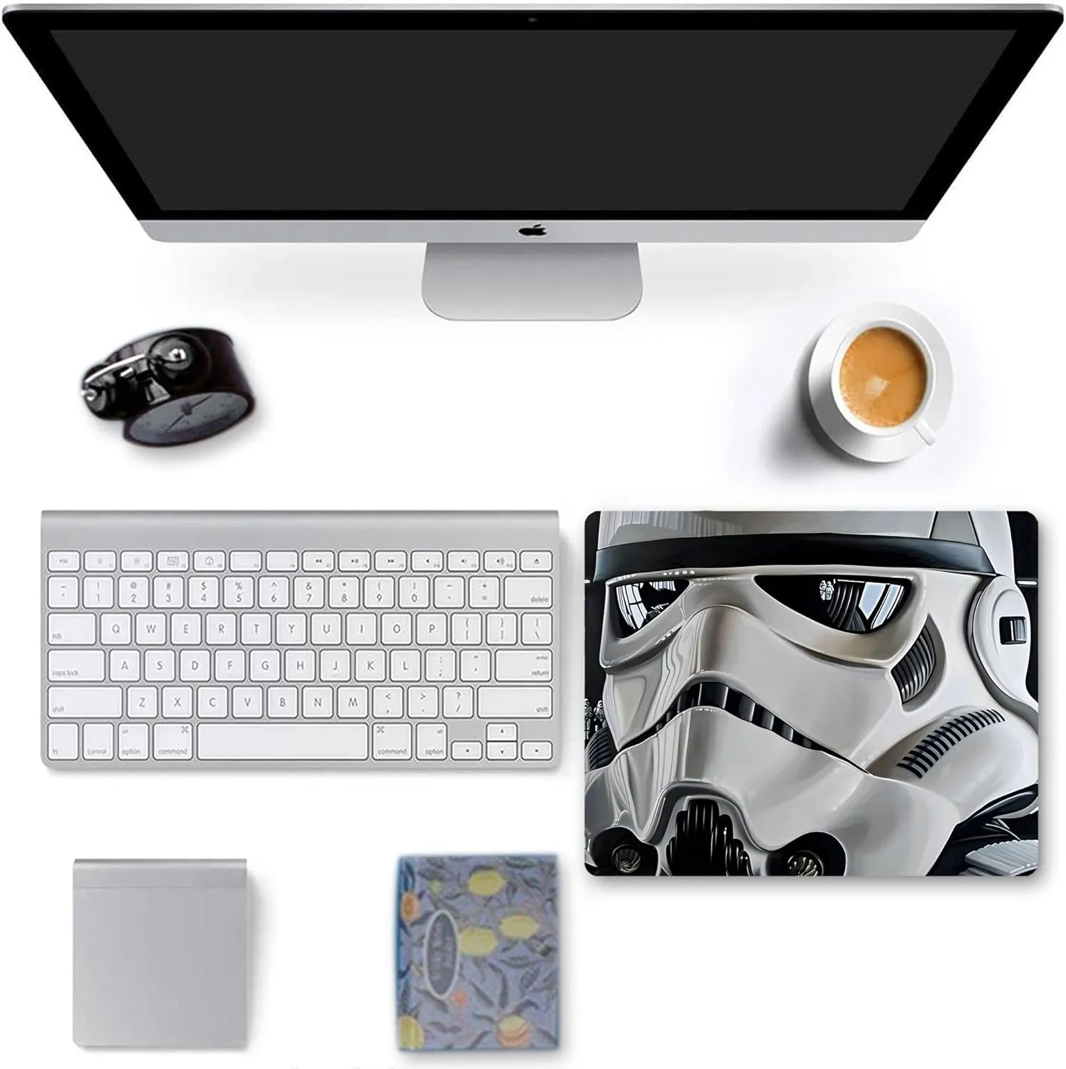 Mouse Pad with Soldier Designs, Awesome Desk Decor for Laptop, Wireless & Gaming Mice