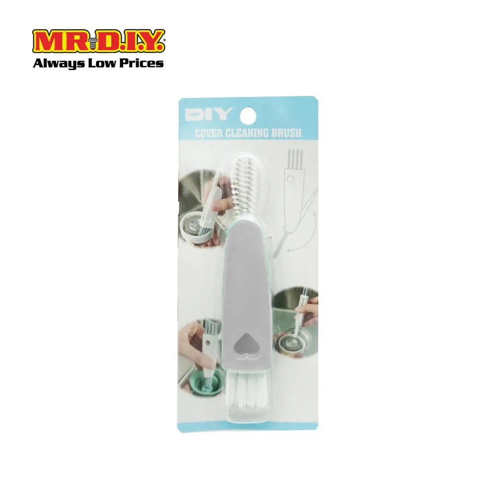 (MR.DIY) Bottle Cap Cleaning 3 In 1 Small Portable Brush (13.5 x 2.3cm)