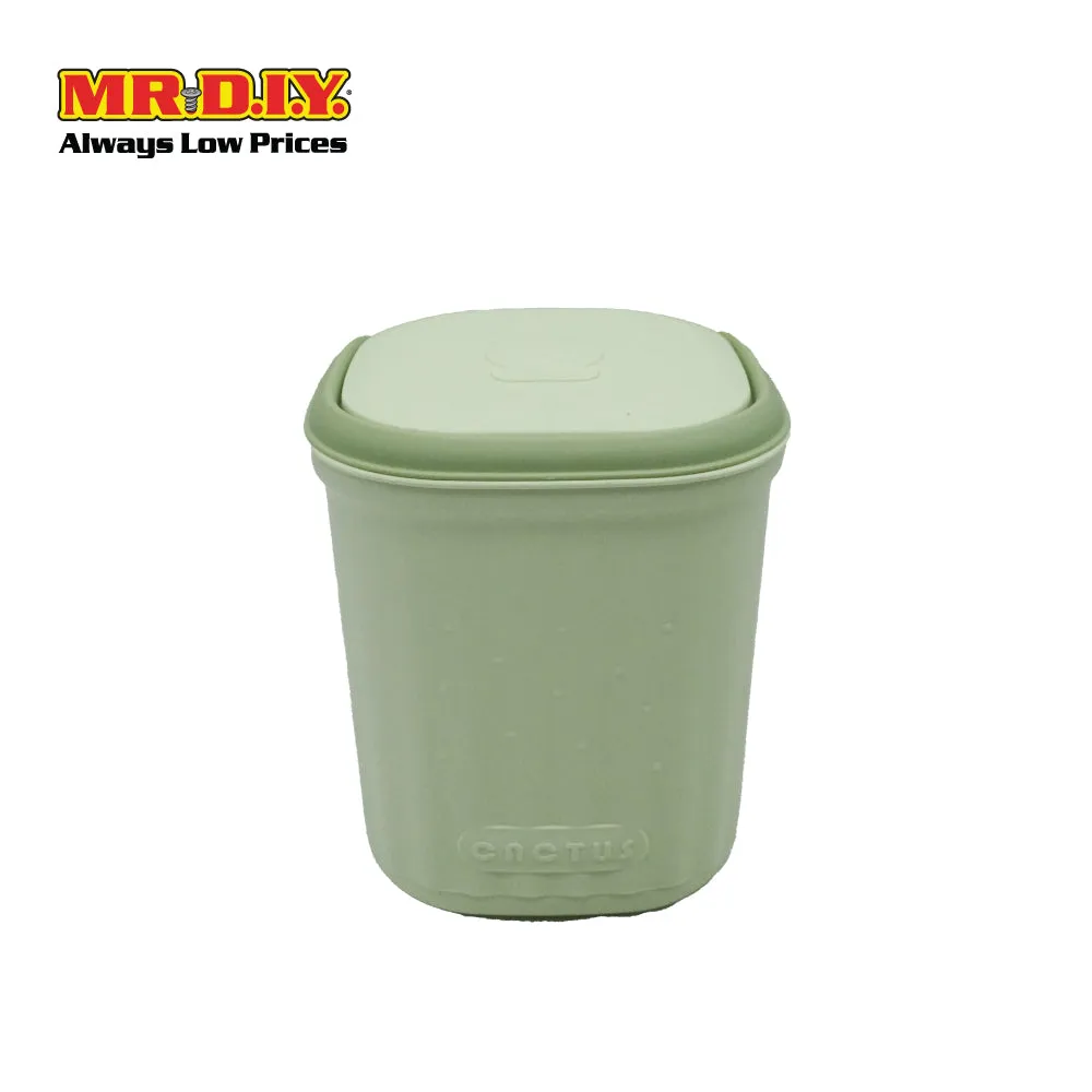 (MR.DIY) Cactus Desktop Dustbin (14cm x 14cm x 16cm)