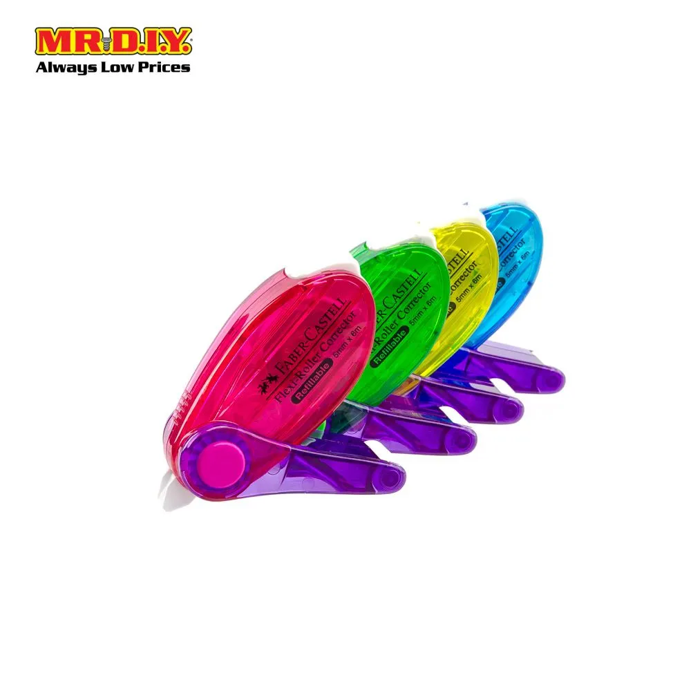 (MR.DIY) FABER-CASTELL Flexi-Roller Corrector (5.5cm x 5.5cm)