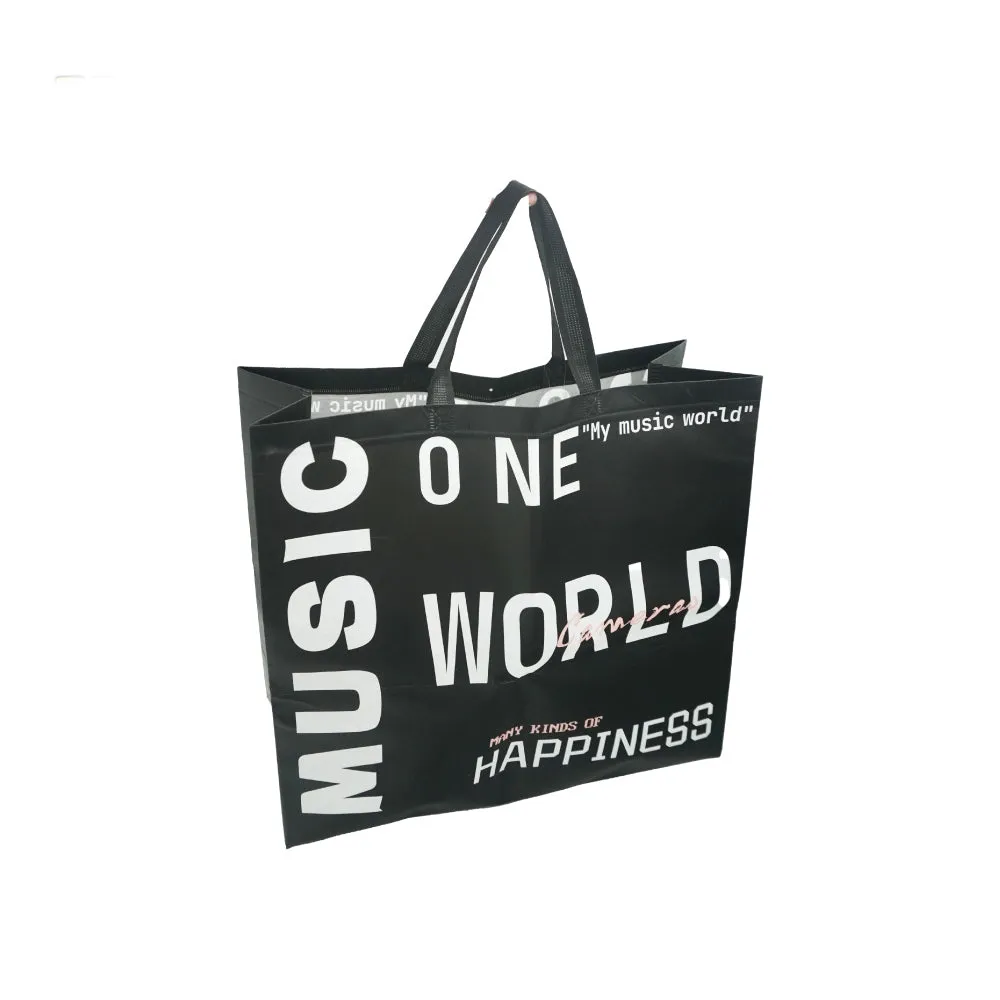 (MR.DIY) Music World Non-Woven Shopping Bag ( 47 x 44 x 18.5 cm )
