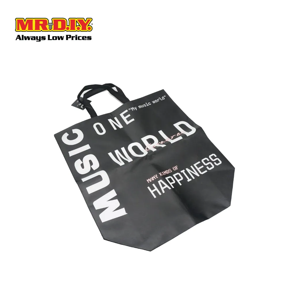 (MR.DIY) Music World Non-Woven Shopping Bag ( 47 x 44 x 18.5 cm )