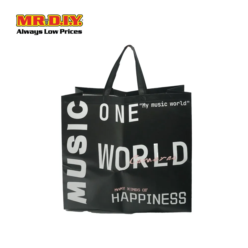 (MR.DIY) Music World Non-Woven Shopping Bag ( 47 x 44 x 18.5 cm )