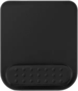 MROCO Ergonomic Mouse Pad with Memory Foam Wrist Rest, Comfortable Computer Mousepad for Laptop, Pain Relief Wrist Support with Non-Slip PU Base for Office & Home, 9.4 x 8.1 in, Black Dot