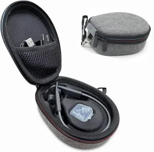 Nank Hard Case for Shokz OpenRun Pro/OpenMove/OpenSwim, Headphone Case Work with AfterShokz Aeropex/Trekz Air/Titanium Mini/Trekz Titanium/Xtrainerz/OpenComm/OpenMove Bone Conduction Headphones