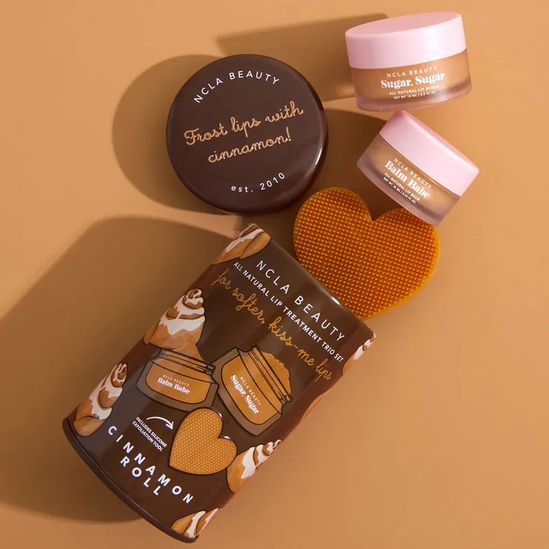 NCLA BEAUTY | Cinnamon Roll Lip Care Duo   Lip Scrubber