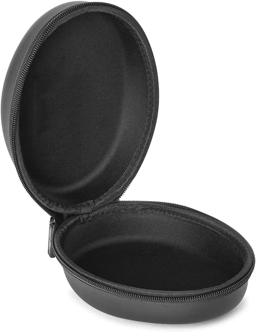 NENOS Kids Headphones Case Travel Case for Other Brands Foldable Headphones, Storage Bag Travel Carrying Case for Headphones Foldable, Over-Ear/On-Ear (Black) (Fits only Small Wired Headphones)