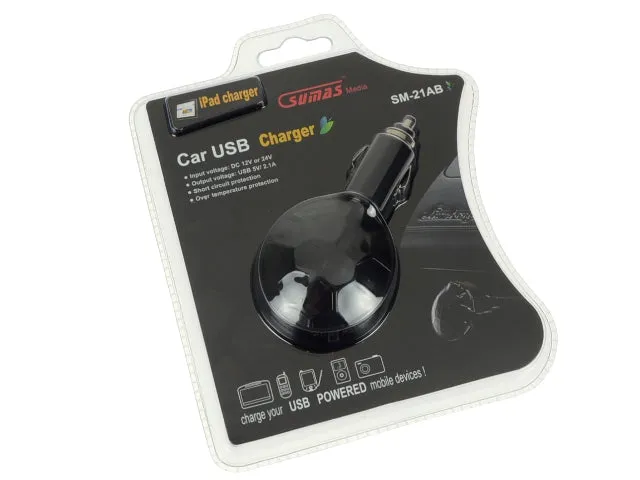 New  Universal 4-Port USB Car Charger SM21AB