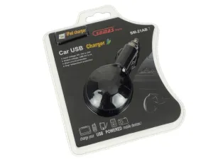 New  Universal 4-Port USB Car Charger SM21AB