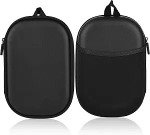 OEM Replacement Headphone Case Compatible with Bose QC45 QC35 QC25 QC15 NC700, Wireless Headphones/Headset, Genuine Hard Shell Travel Carrying Bag with Cable Storage, Black
