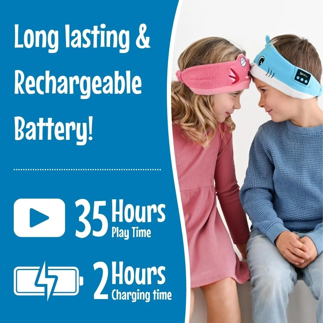 Original Toddler & Kids Headphones - Bluetooth Wireless & Wired Headband - Comfortable Fit - Safe Volume Limited - Adjustable for Travel, Learning, and Sleep (Kiki The Koala)