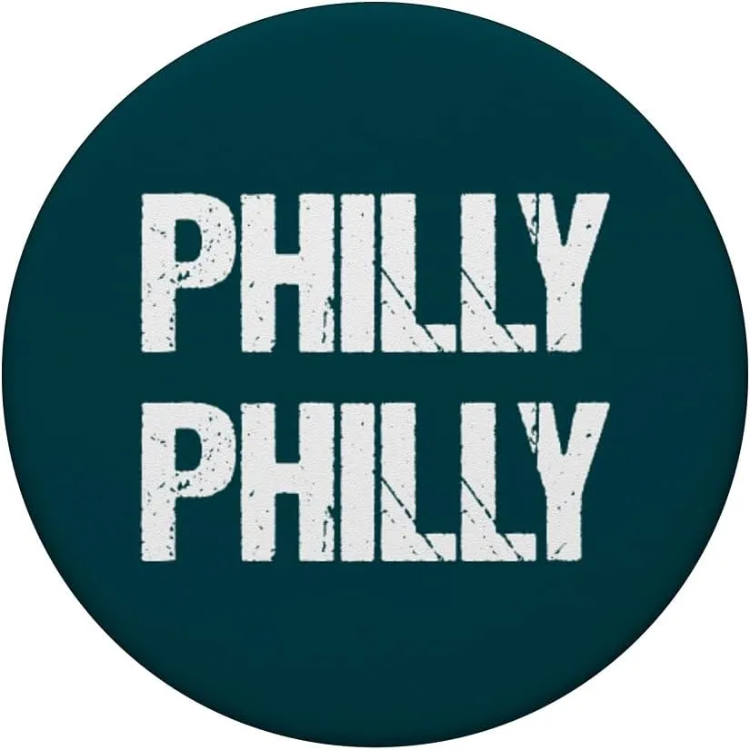 Philly Vintage Philadelphia PopSockets PopGrip: Swappable Grip for Phones & Tablets PopSockets Adhesive PopGrip