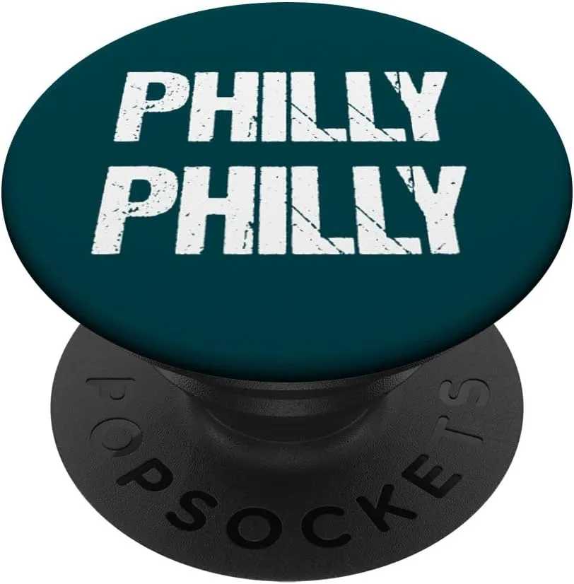 Philly Vintage Philadelphia PopSockets PopGrip: Swappable Grip for Phones & Tablets PopSockets Adhesive PopGrip