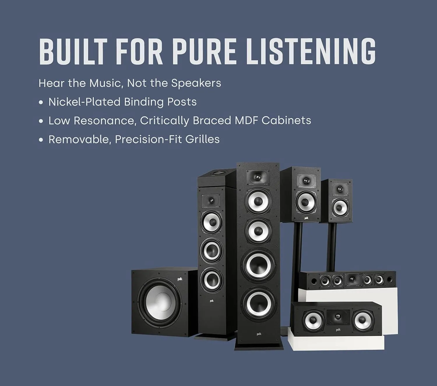 Polk Starter Home Infrared Speaker Bundle