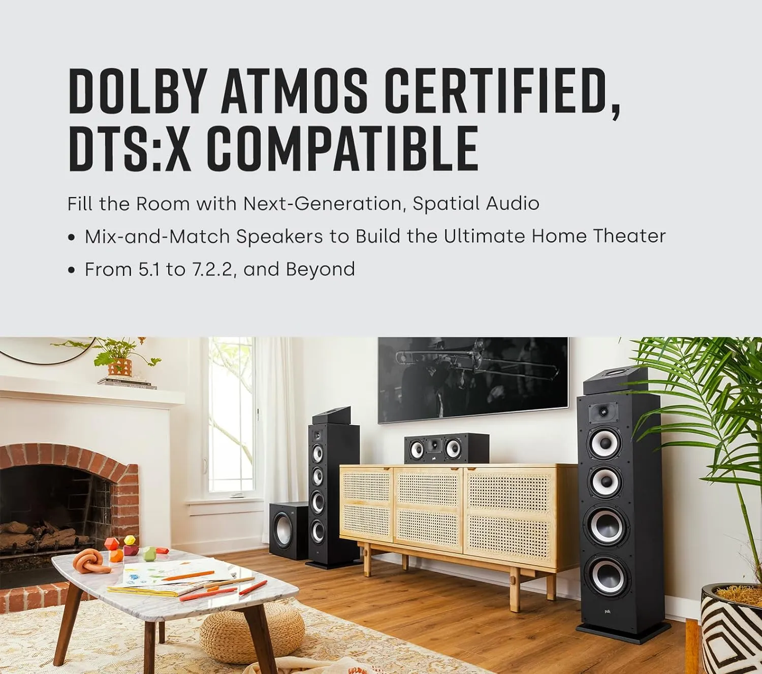 Polk Starter Home Infrared Speaker Bundle