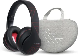 PowerLocus P6 Bluetooth Headphones Over Ear, Foldable Headphone with Hard Shell Carry Case for Travel/PC/Cell Phone